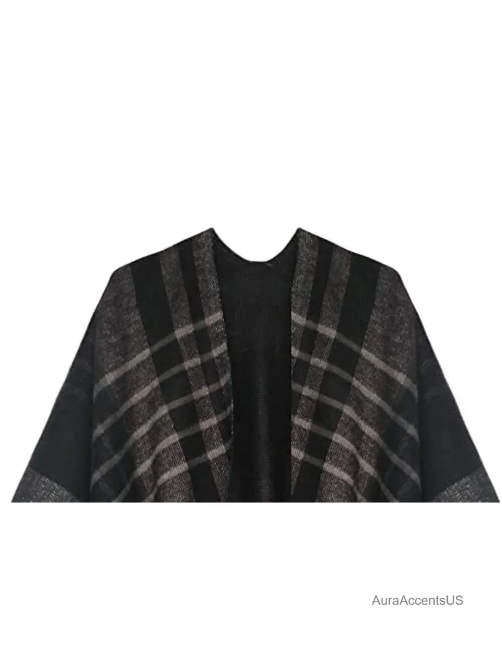 Urban CoCo Women's Winter Poncho Cape Tassel Shawl Wrap Cardigan